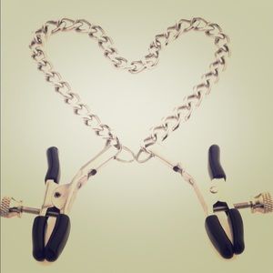Sexy nipple clamps.